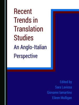 cover image of Recent Trends in Translation Studies